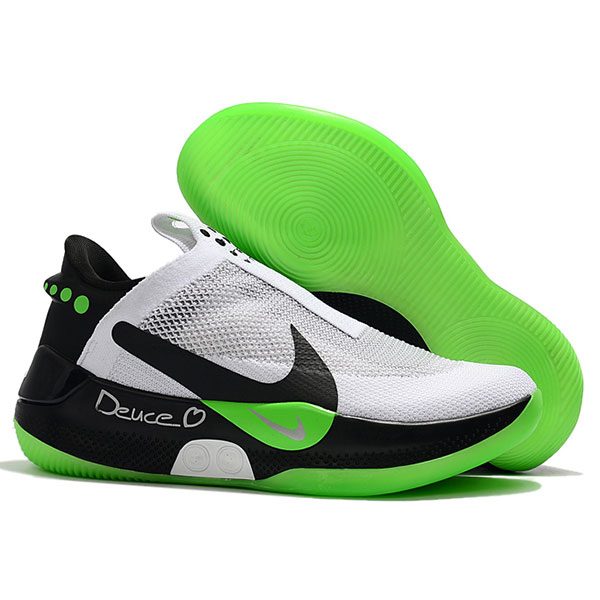 nike adapt black green