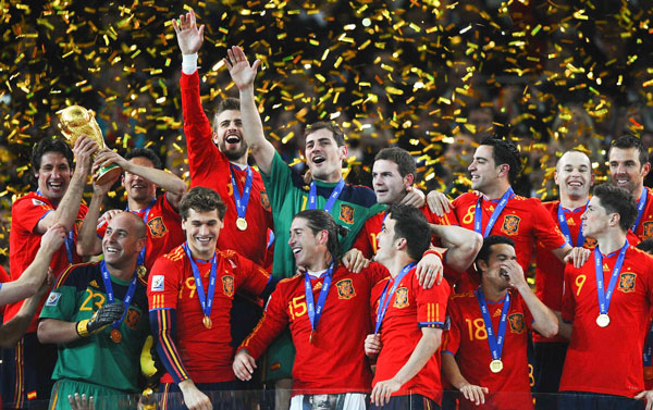 اسپانیا جام جهانی 2010