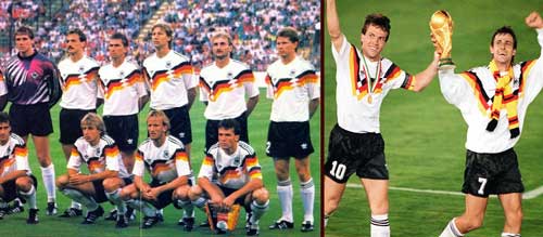 لباس آلمان 1990