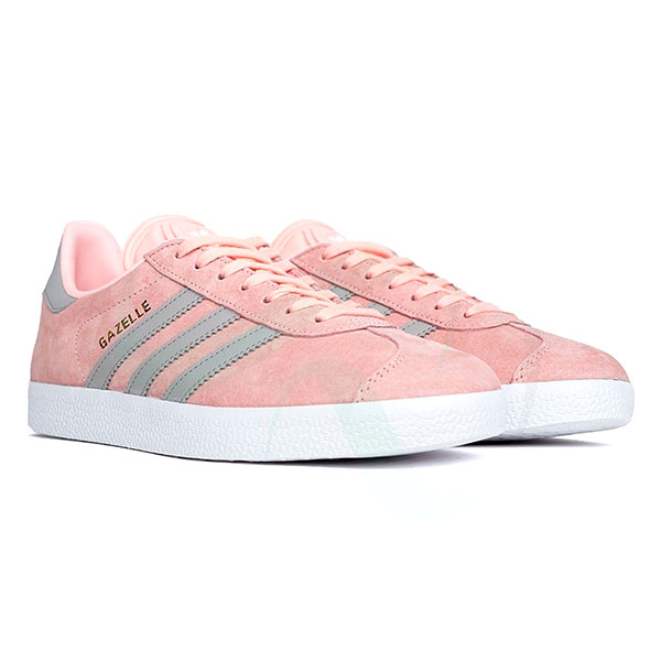 adidas gazelle pink and grey