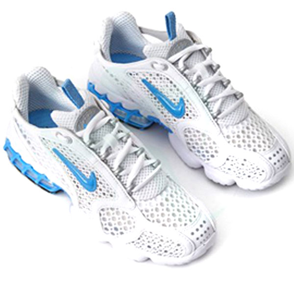 nike zoom white blue