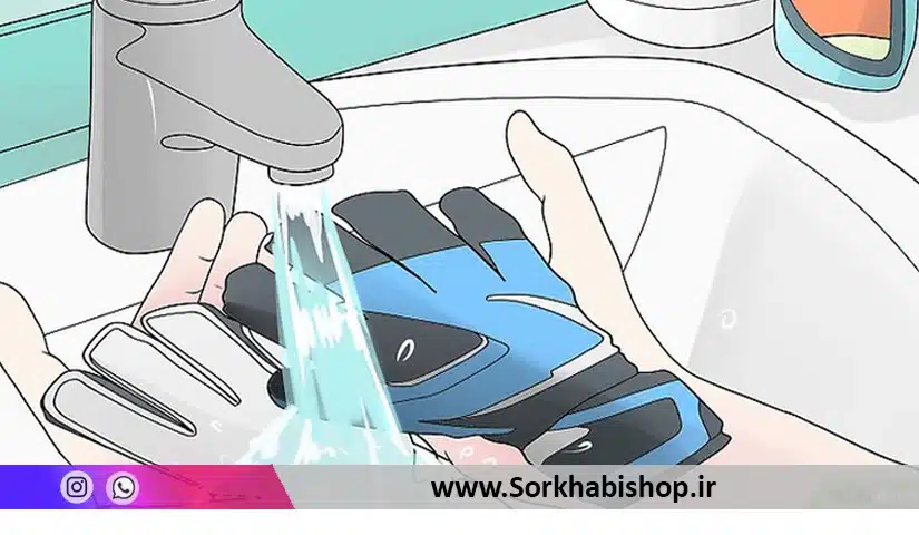 چگونه دستکش دروازه بانی را بشوریم شستن دستکش دروازه بانی