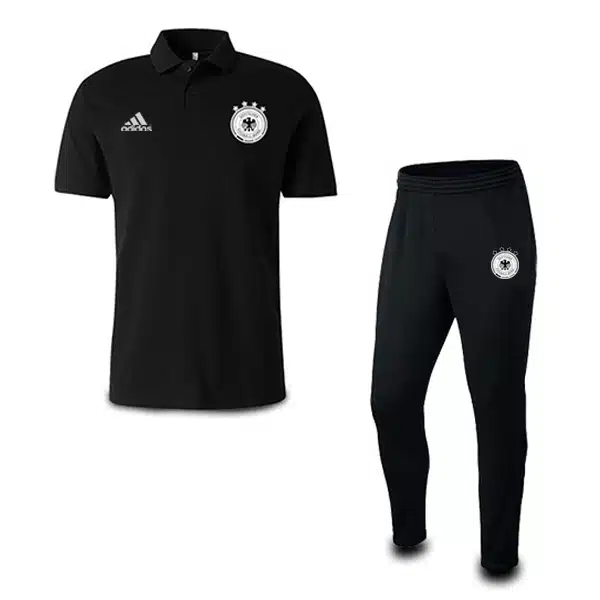 30 German Poloshirt With Pants black