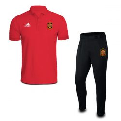 Spain Poloshirt With Pants red