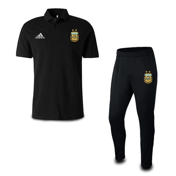 Argentina Poloshirt With Pants black