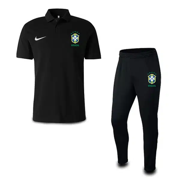 brazil (4) brazil Poloshirt With Pants black