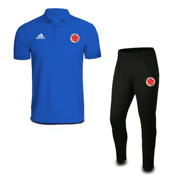 colombia (3) colombia Poloshirt With Pants blue