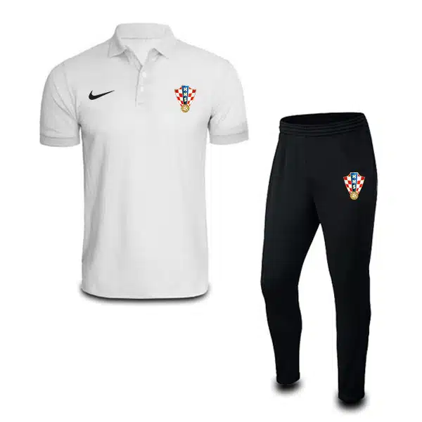 croatia (2) croatia Poloshirt With Pants white