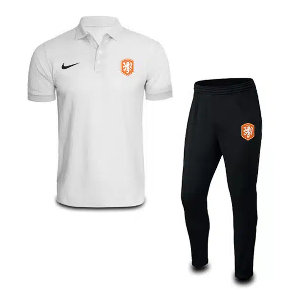holland (1) holland Poloshirt With Pants white