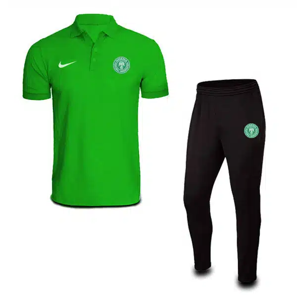 nigeria (1) nigeria Poloshirt With Pants green