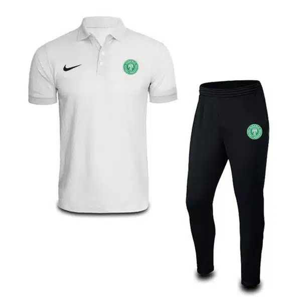 nigeria (2) nigeria Poloshirt With Pants white