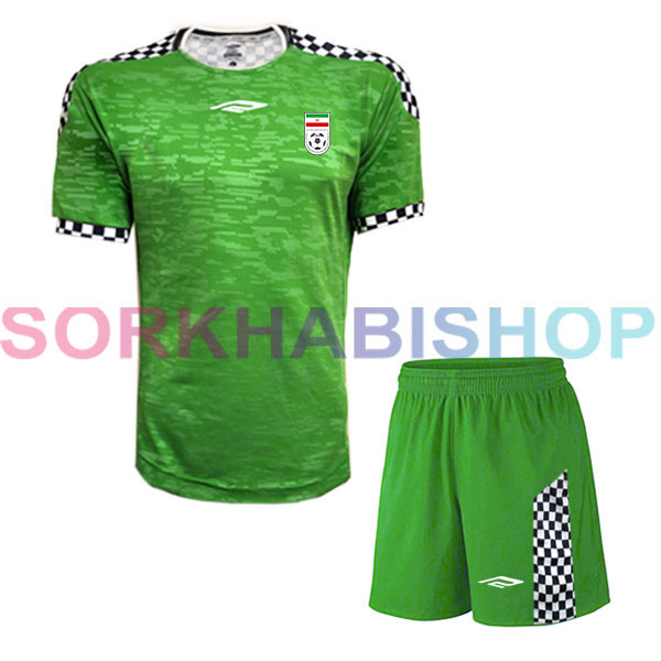 Iran F1016 Football Jersey 2021 green