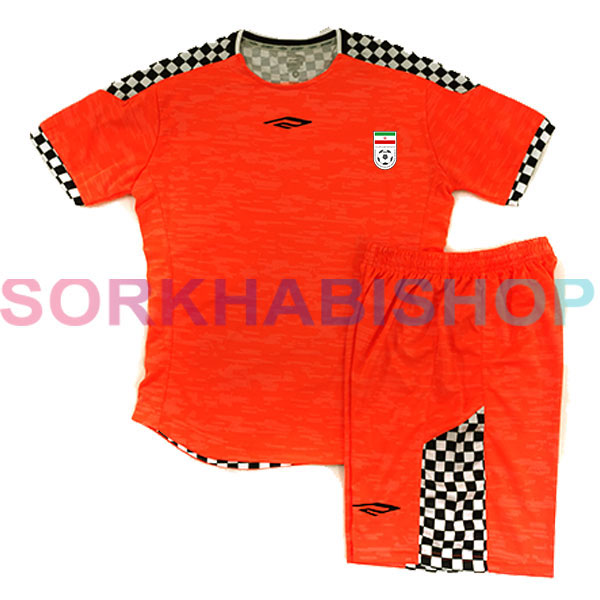Iran F1016 Football Jersey 2021 orange
