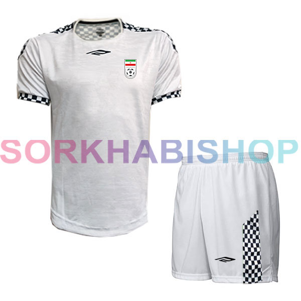 Iran F1016 Football Jersey 2021 White