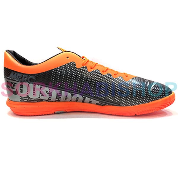 Nike Mercurial 2022 Futsal Shoe black orange