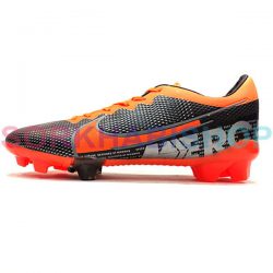 Nike Mercurial 2021 football Shoe black orange