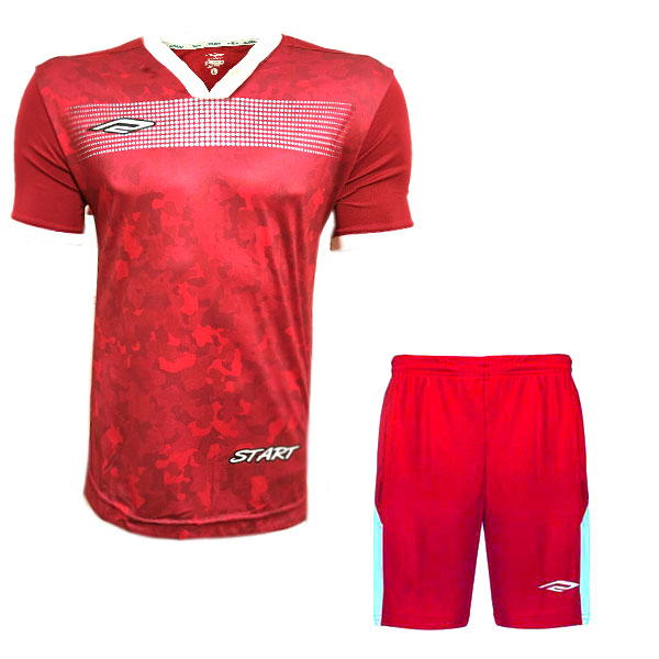 F1018 Football Jersey 2022 red