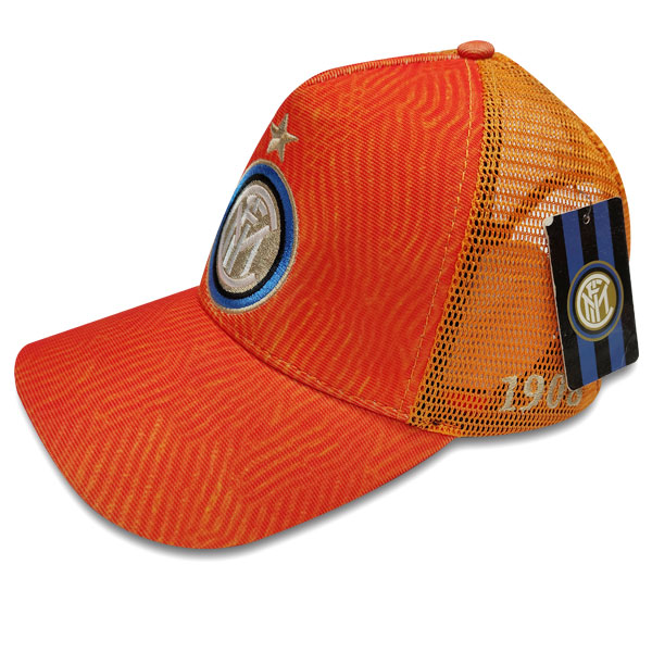 خرید کلاه کپ اینتر میلان نارنجی