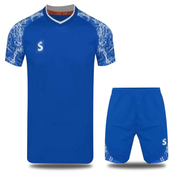 خرید لباس فوتبال آبی
