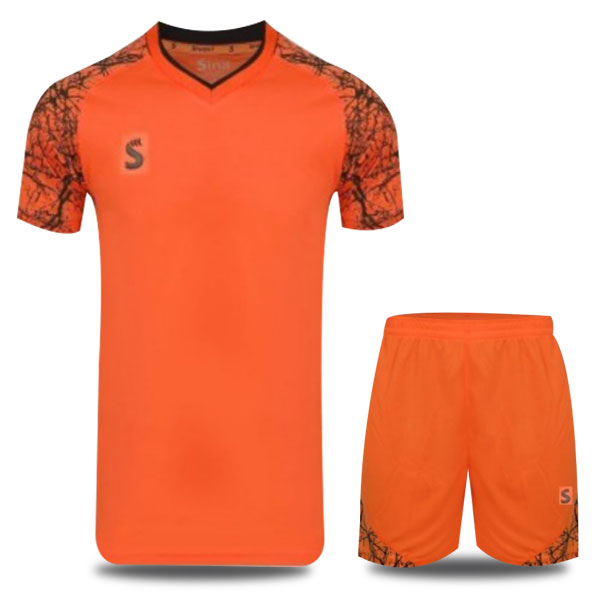 خرید لباس تیمی فوتبال نارنجی