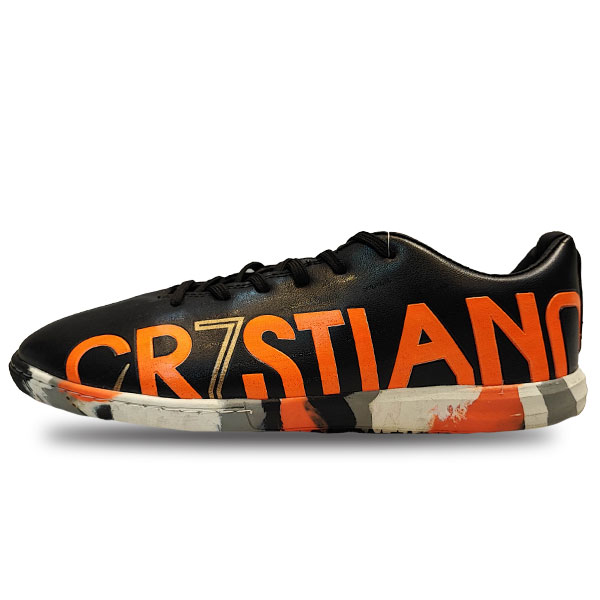 خرید کفش فوتسال کریستیانو نارنجی