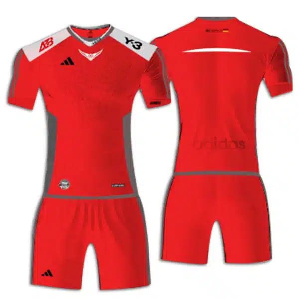 Adidas 2023 Teams Shirts Red خرید لباس فوتبال تیمی آدیداس قرمز