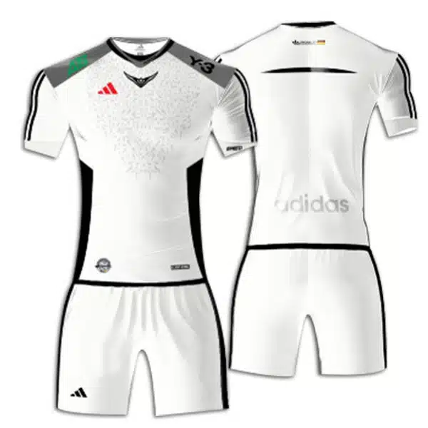 Adidas 2023 Teams Shirts White پیراهن و شرت تیمی بزرگسال آدیداس 2023 - Image 1