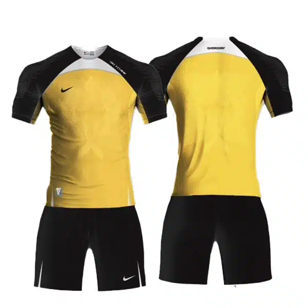 Nike 2023 Teams Shirts Yellow2 پیراهن و شرت تیمی بزرگسال نایک 2023 - Image 1
