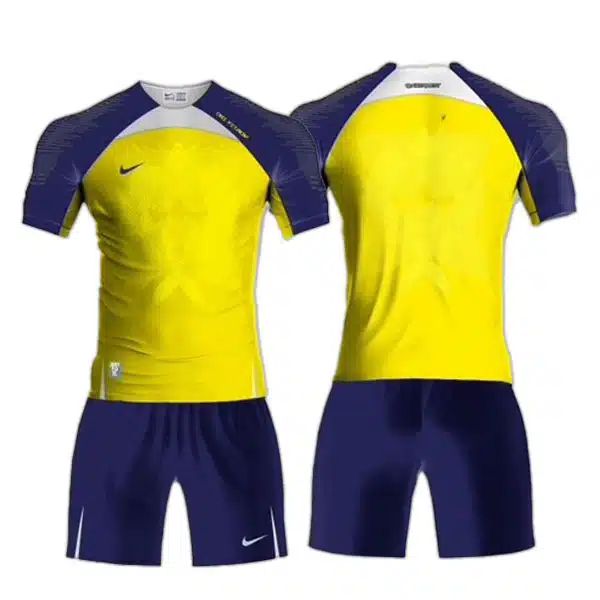 Nike 2023 Teams Shirts Yellow3 پیراهن و شرت تیمی بزرگسال نایک 2023 - Image 1