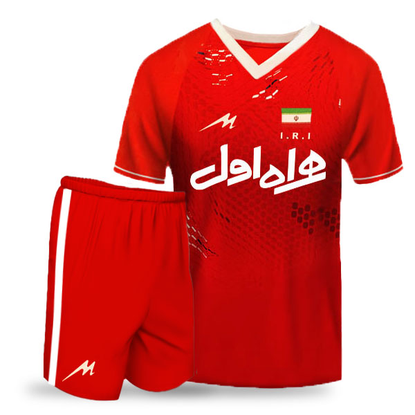 خرید پیراهن و شورت دوم والیبال ایران