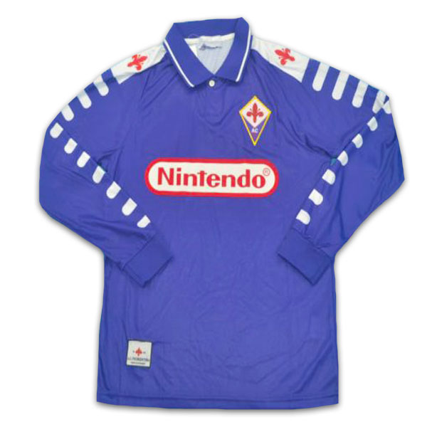fiorentina home kit 1998 long sleeve