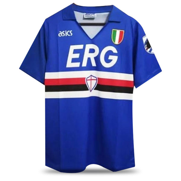 sampdoria home kit 1990