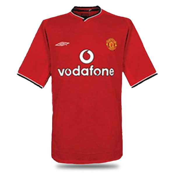 manchester united home kit 2000