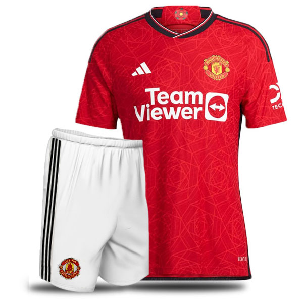 manchesterunited home kit 2023 with short