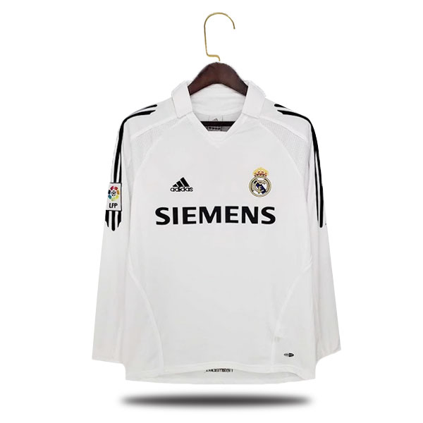 Real Madrid Home Kit 2005 Longsleeve