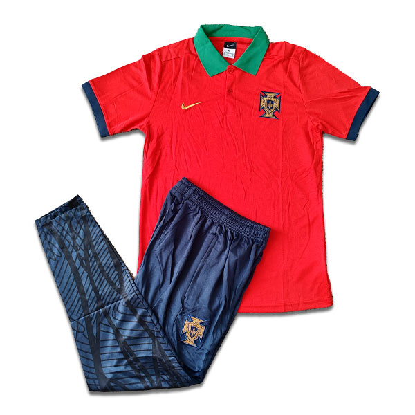 Portugal 2023-24 Poloshirt With Pant Red 66