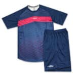 خرید پیراهن و شرت تیمی فوتبال سرمه ای ارزان