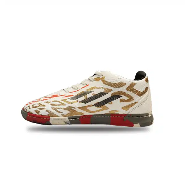 Adidas Speed Total 2023 White Futsal (2) خرید کفش فوتسال بچه گانه سفید