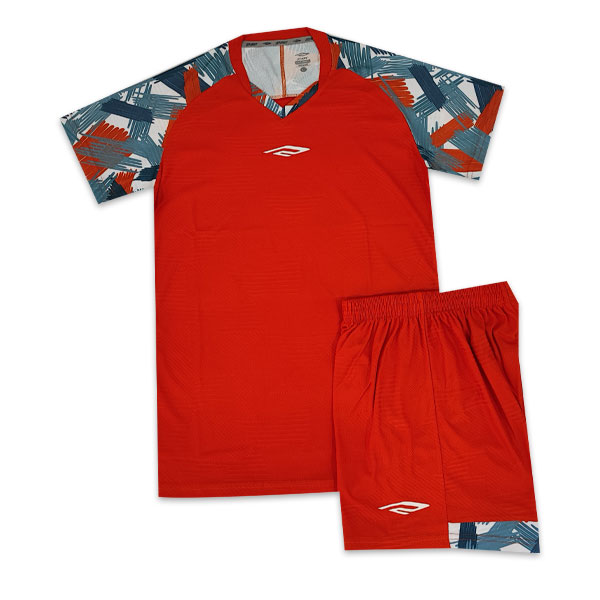 خرید پیراهن و شورت مسابقات والیبال قرمز