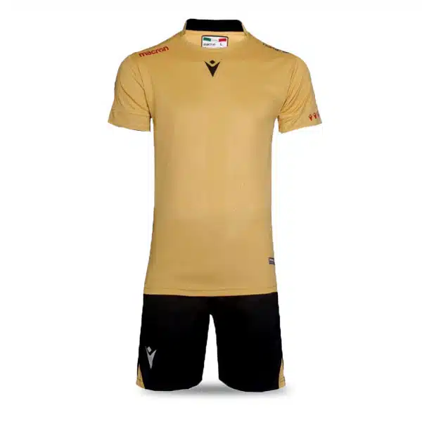 Macron shirts 2024 cream خرید پیراهن و شورت تیمی مکرون 2024