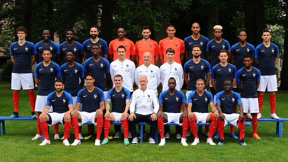 لباس تیم ملی فرانسه