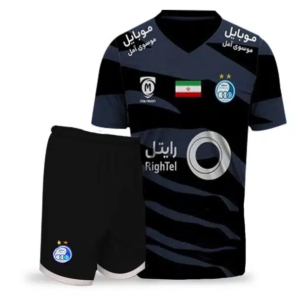 Esteghlal Goalkeeper Kit 2024 with Short (1) خرید پیراهن و شورت گلری استقلال 2024