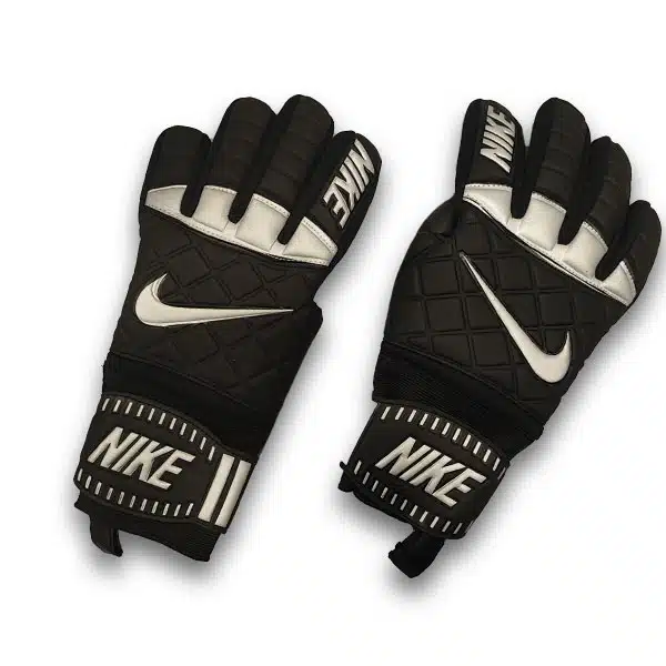 Nike 2024 GK Gloves White (1) خرید دستکش دروازه بانی مشکی و سفید 2024