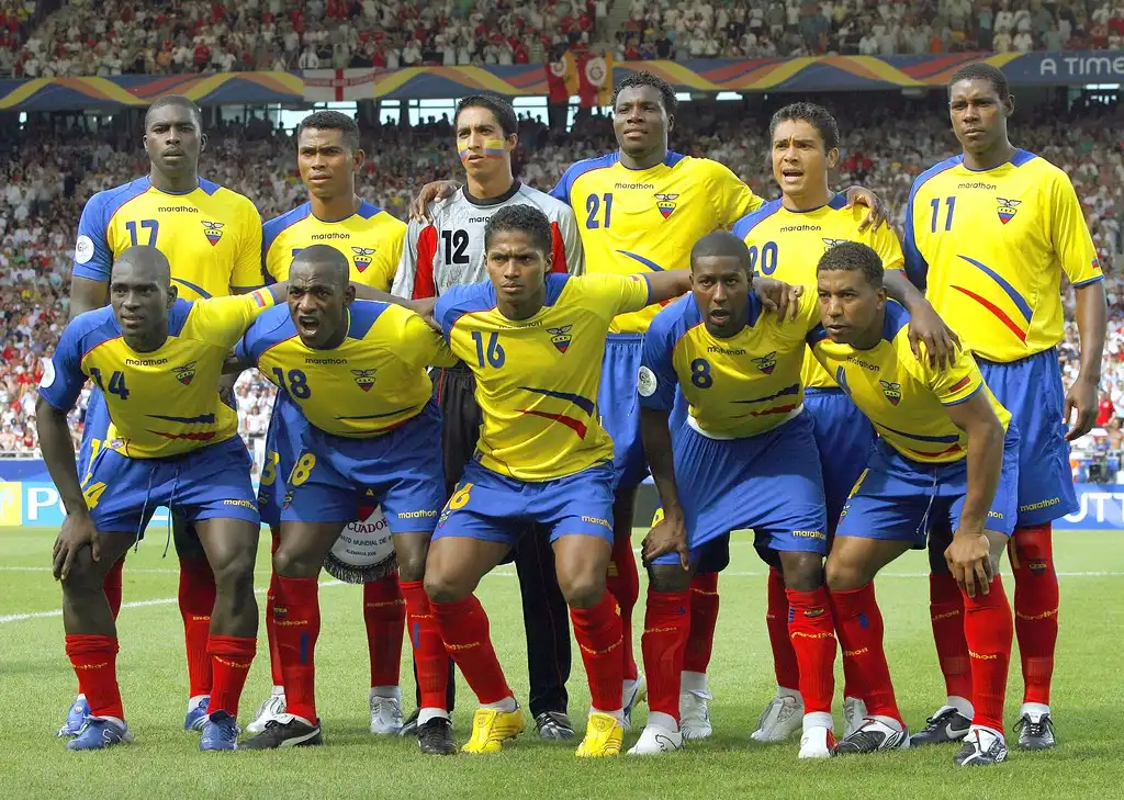 ترکیب تیم فوتبال اکوادور در مقابل تیم ملی جاماییکا