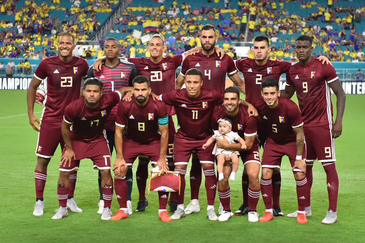 ترکیب تیم فوتبال ونزوئلا در مقابل تیم ملی مکزیک