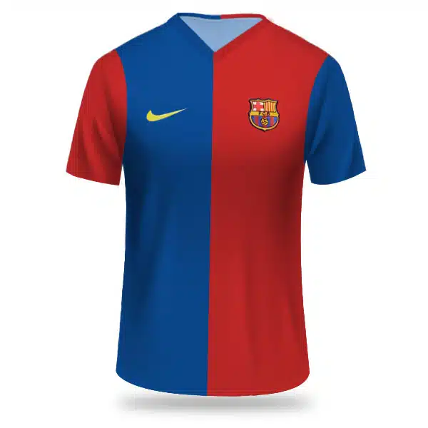Barcelona Clasic Home Kit 2006 2007 خرید پیراهن کلاسیک اول 2006