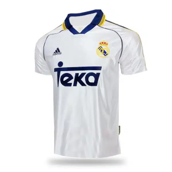 RealMadrid Clasic Home Kit 2000-2001 خرید پیراهن کلاسیک 2000 20001 رئال مادرید