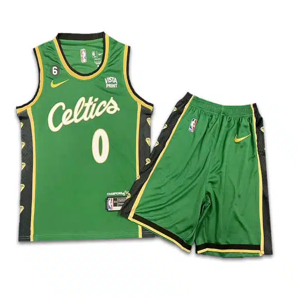 Celtic 2024 Basketball Kit Green خرید لباس بسکتبال سلتیک سبز