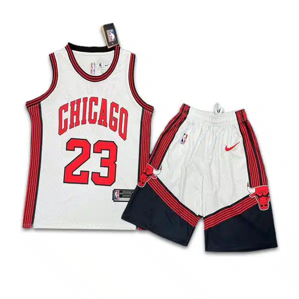 Chicago 2024 Basketball Kit White قیمت لباس بسکتبال شیکاگو سفید