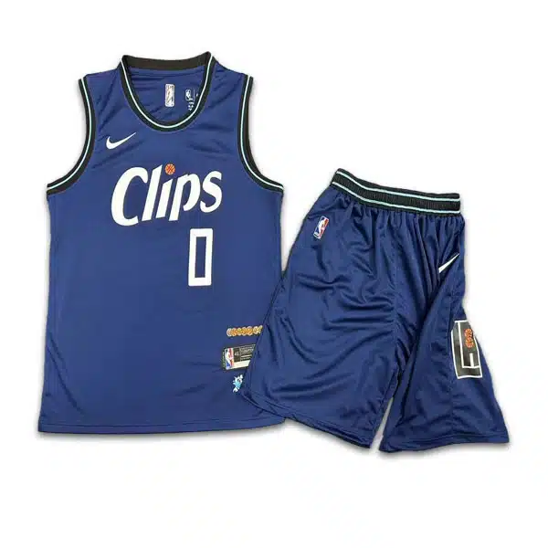 Clips 2024 Basketball Kit Navy Blue خرید ست بسکتبال کلیپز